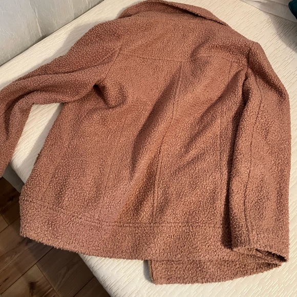 Dynamite blush rose teddy jacket - Picture 2 of 4